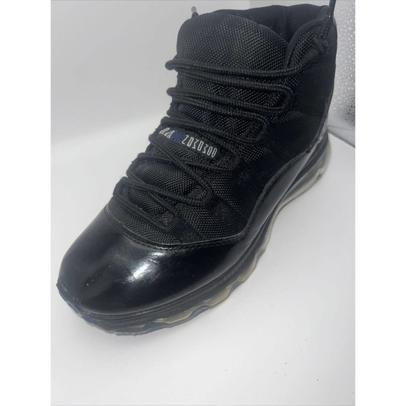 Size 8 Nike Air Jordan XI Retro 11 High Gamma Blue | GS Cap Gown Black Bred Dark main image 11